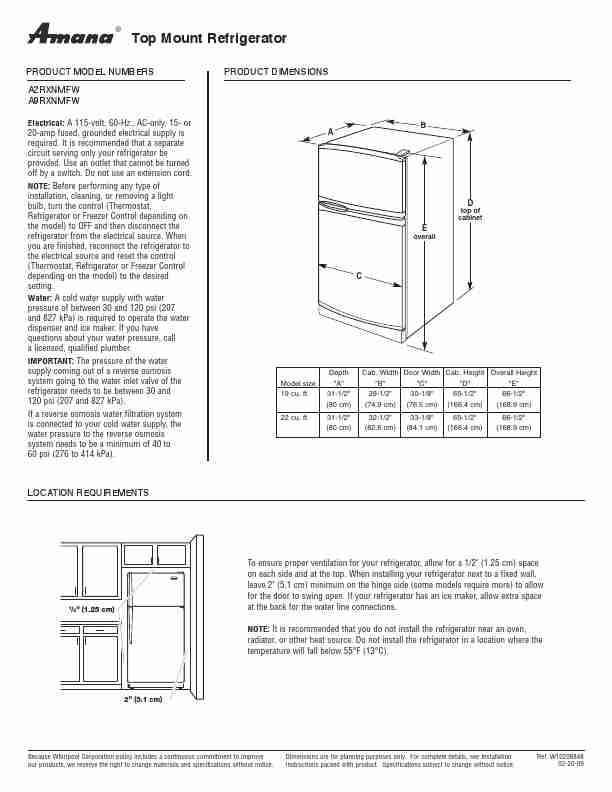 Amana Refrigerator A9RXNMFW-page_pdf